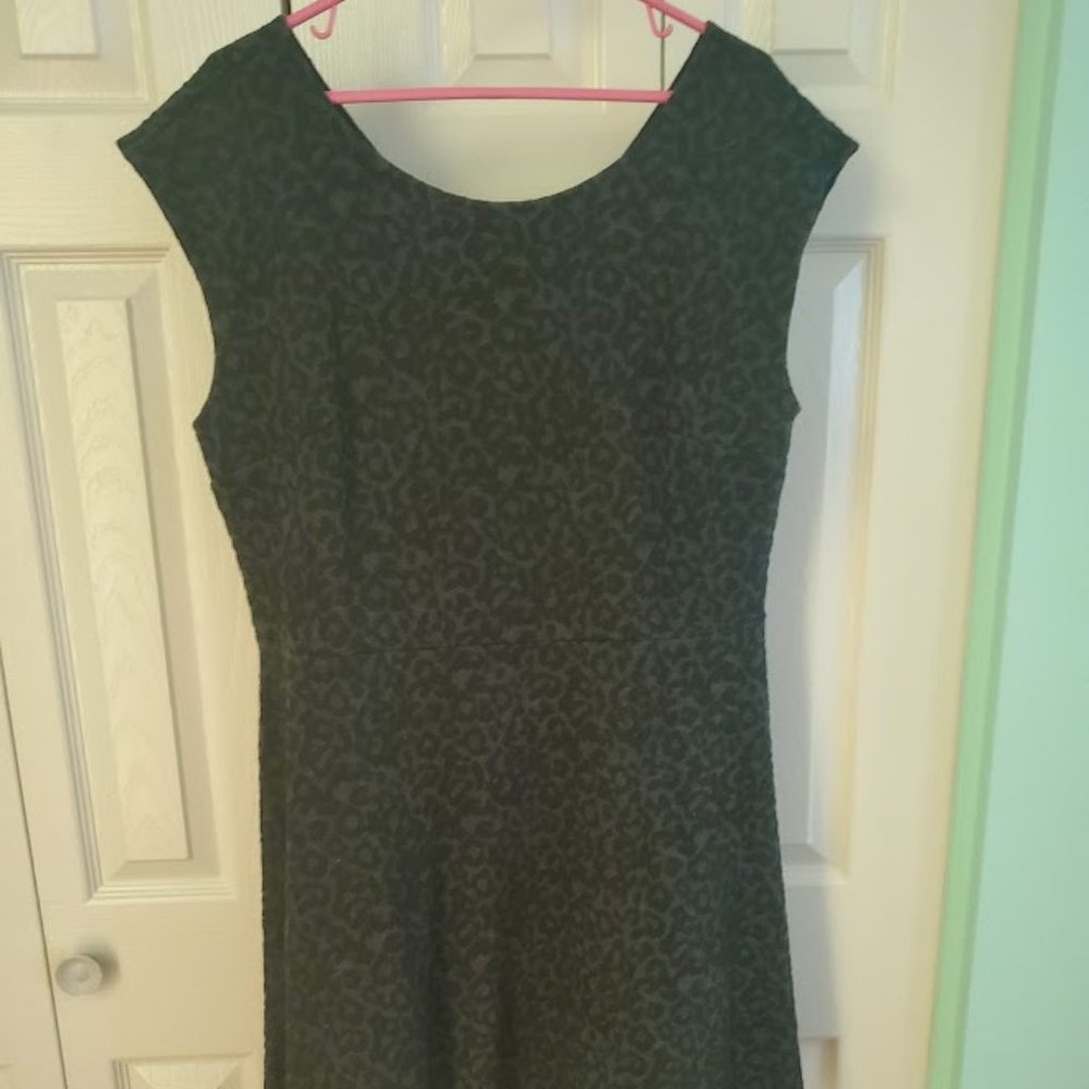 EGC Loft Animal Print Dress size 14